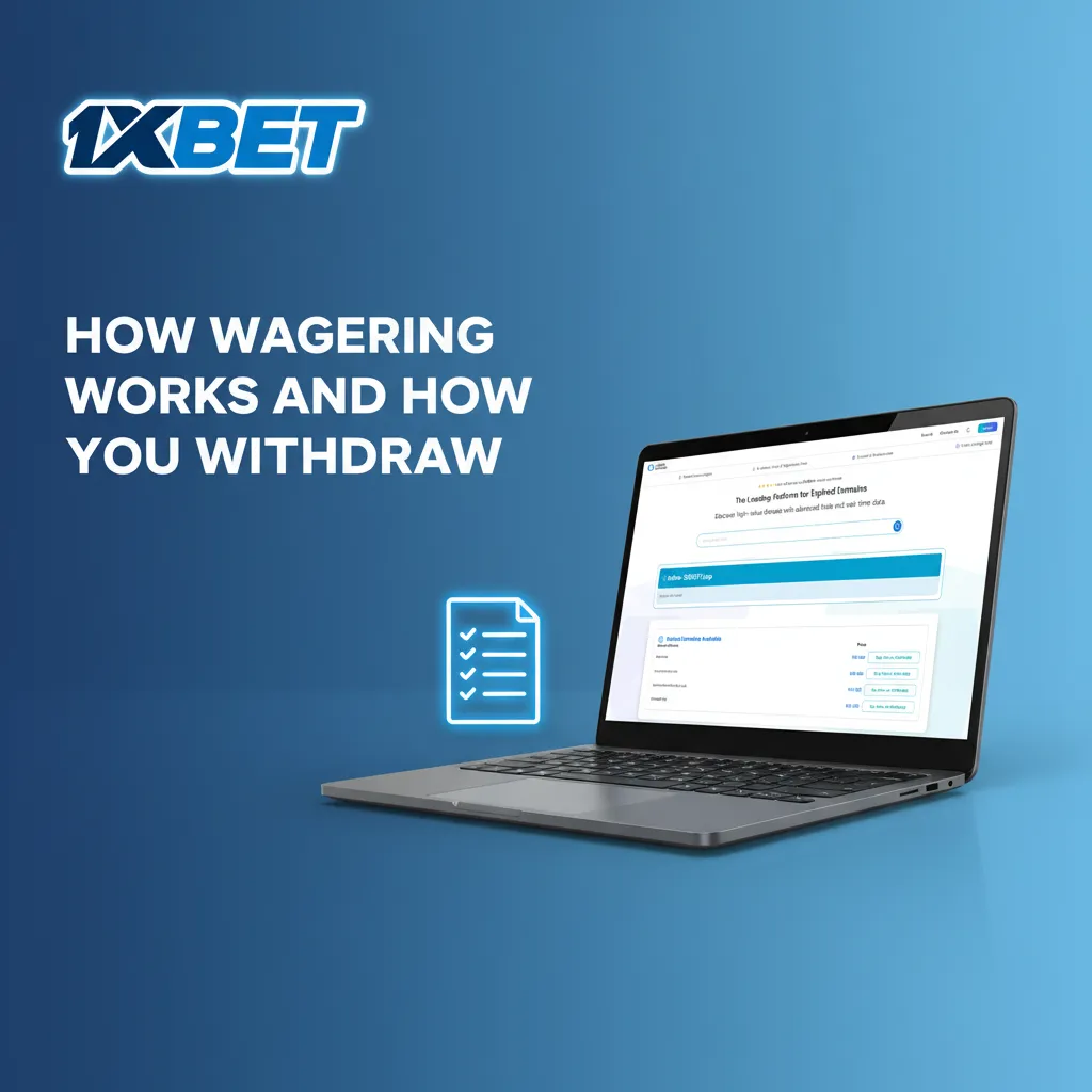 Wagering infographic: bonus account, 5x/35x targets, eligible bets, time limit, KYC, funds move to main balance