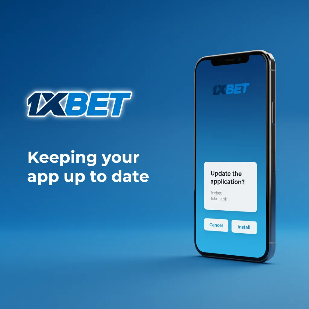 Illustration of app update steps: check menu for updates, install APK on Android, refresh Safari for iOS PWA to stay secure.