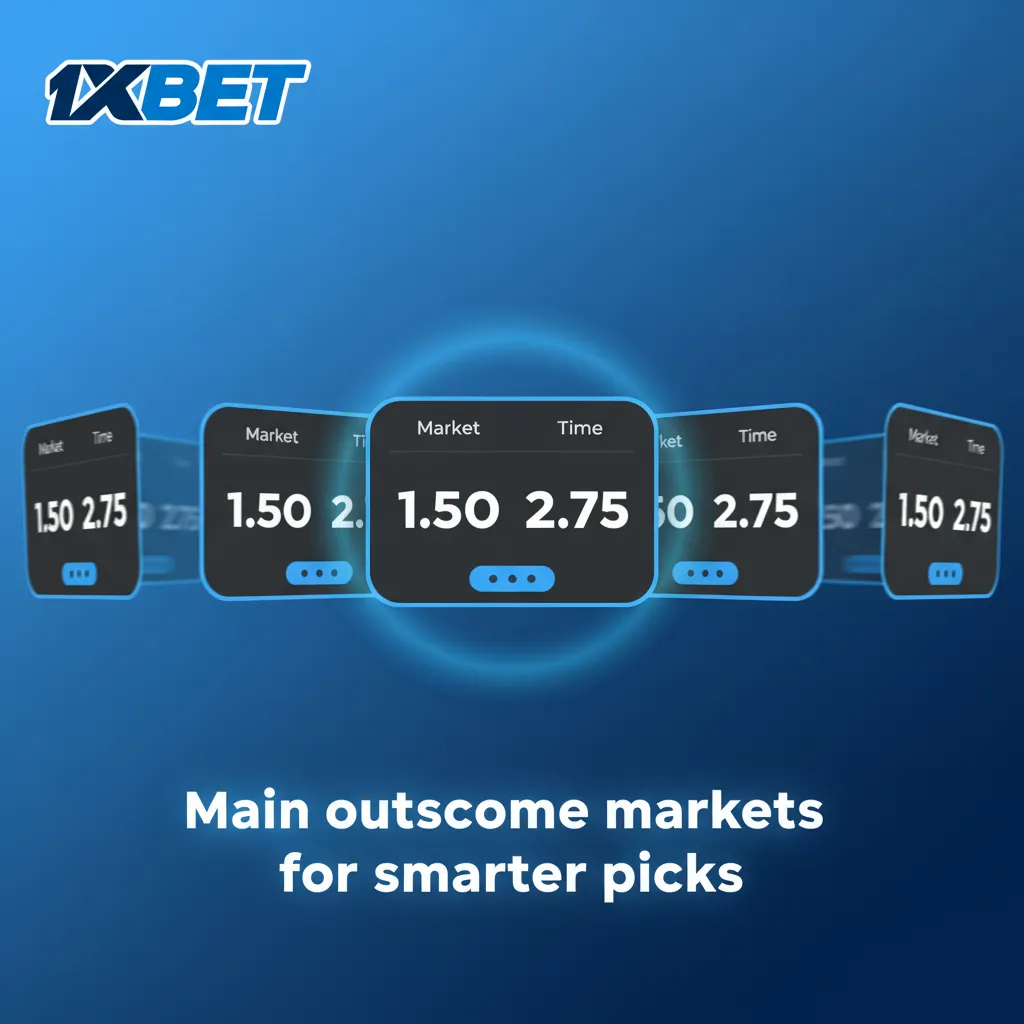 Sports betting markets: 1X2, Double Chance, Over/Under, BTTS, Draw No Bet, Handicap and Asian Handicap.