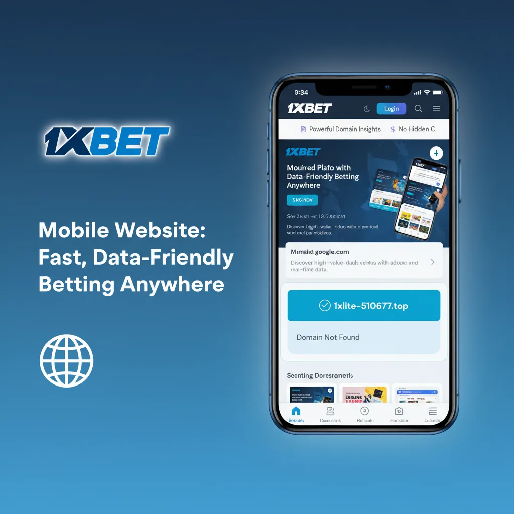 Mobile betting site UI: fast, data‑light; Sports, Live, Casino, bet slip, cashout, NGN payments; browser‑friendly.