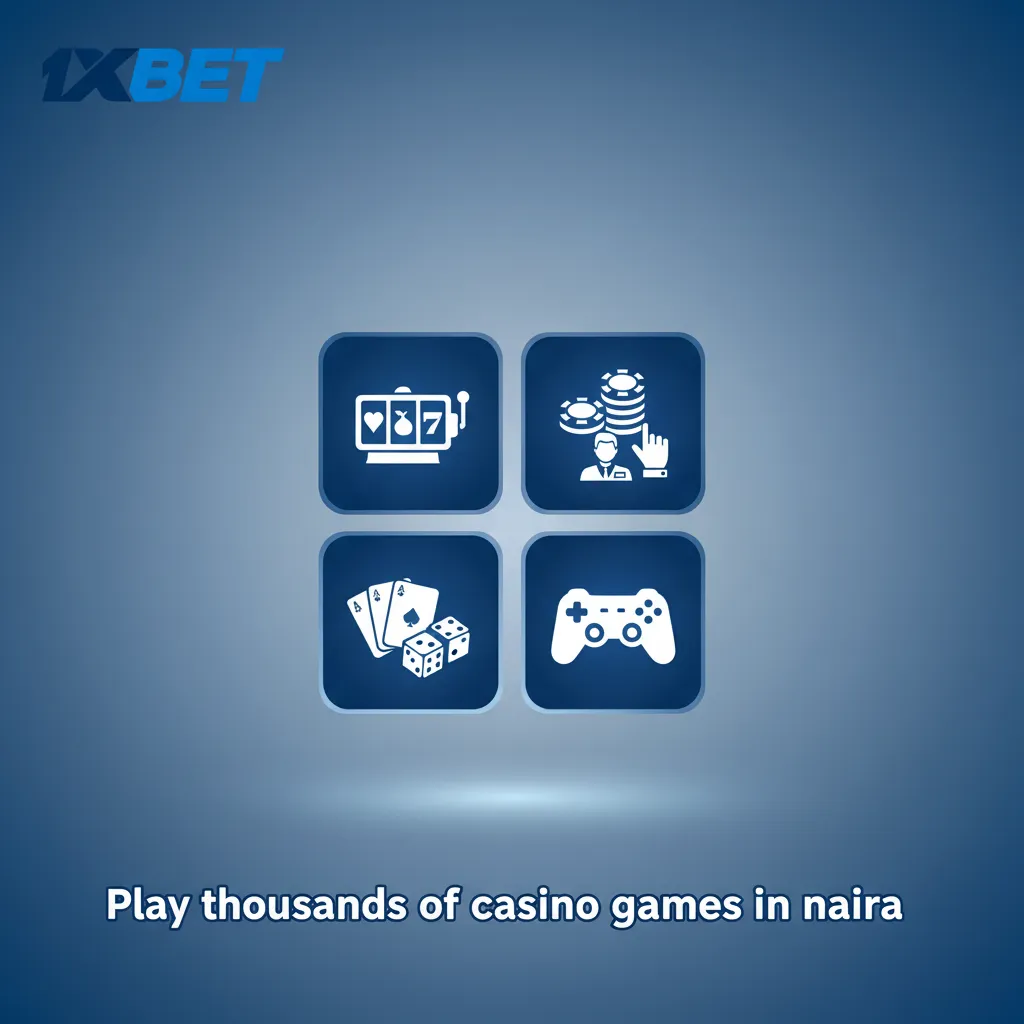 Play thousands of casino games in naira: slots, roulette, blackjack, baccarat, live dealer tables, poker, jackpots