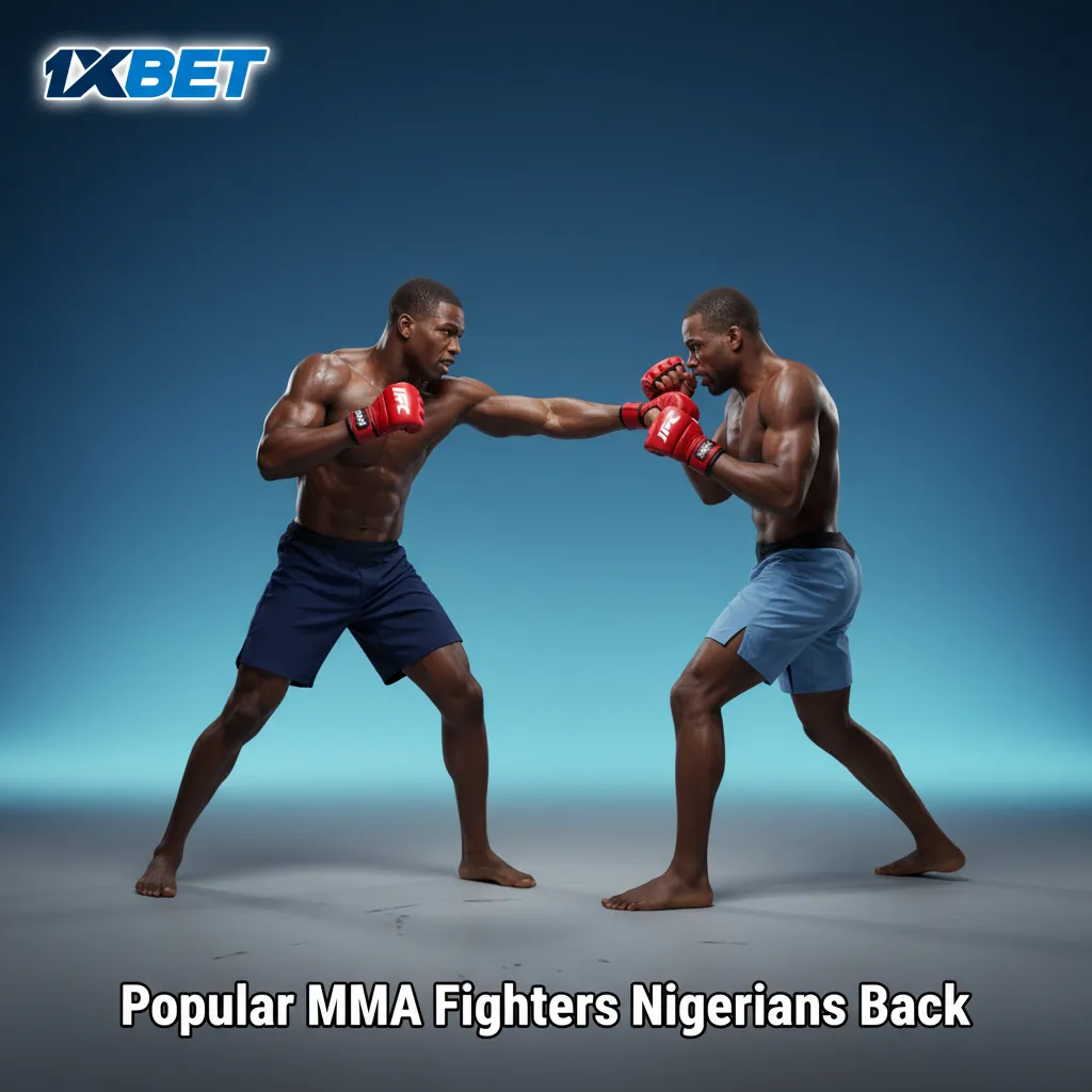 Infographic of MMA fighters Nigerians back: Adesanya, Usman, Makhachev, Edwards, Volkanovski, O’Malley, Gaethje.