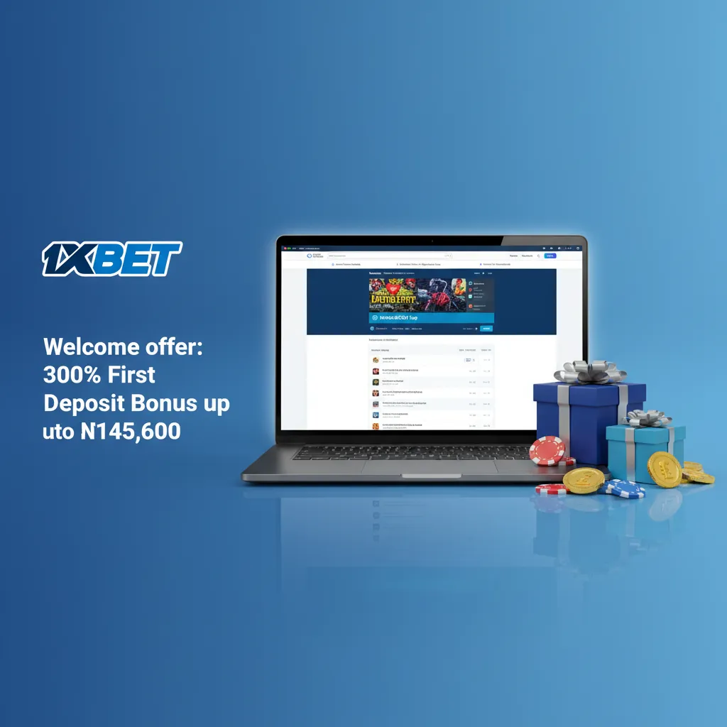Welcome offer: 300% first deposit bonus up to ₦145,600 in Nigeria; sports & casino; min ₦100; 30 days, T&Cs apply.