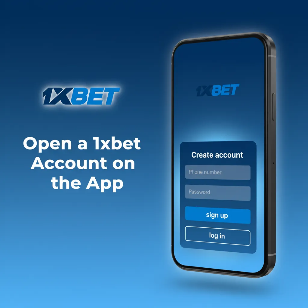1xbet app sign-up on mobile: Register, enter contact, set password, choose NGN, add promo code, verify via OTP.