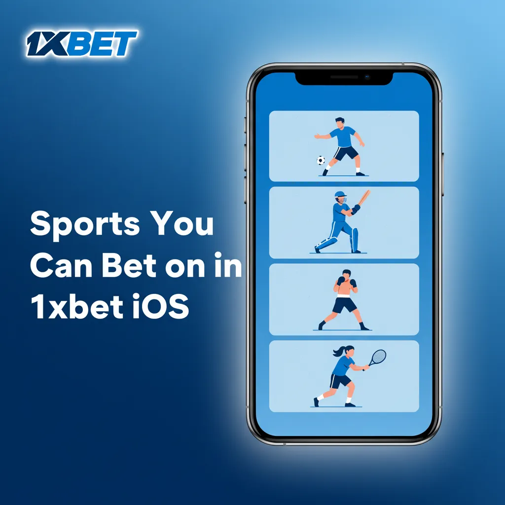 1xbet iOS sports to bet on: Football, Basketball, Tennis, Boxing, MMA, Cricket, Table Tennis, Esports. Pre-match & live.